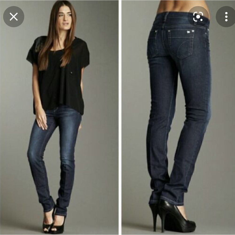Joe’s The Cigarette Slim Leg Kennedy Dark Wash Jeans